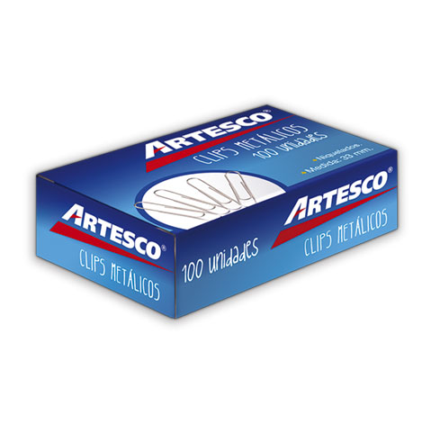 ARTESCO CLIPS #1 33MM 100PCS