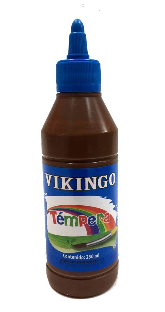 VIKINGO TEMPERA 250ML MARRON CON DISPENSADOR