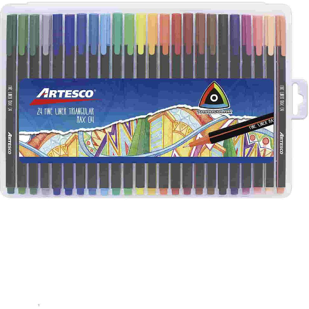 ARTESCO FINE LINER TRIANG RIGID EST X24