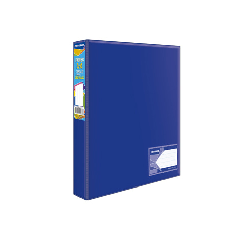 ARTESCO PIONER ESCOLAR A4 COLORS 2/A 25MM AZUL