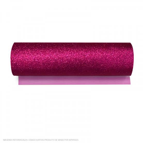 MICROPOROSO A4 ESCARCHADO ADHESIVO FUCSIA 