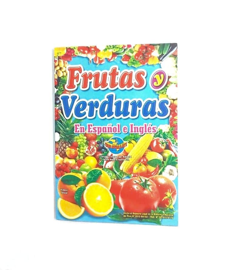 CARTILLA A5 FRUTAS Y VERDURAS