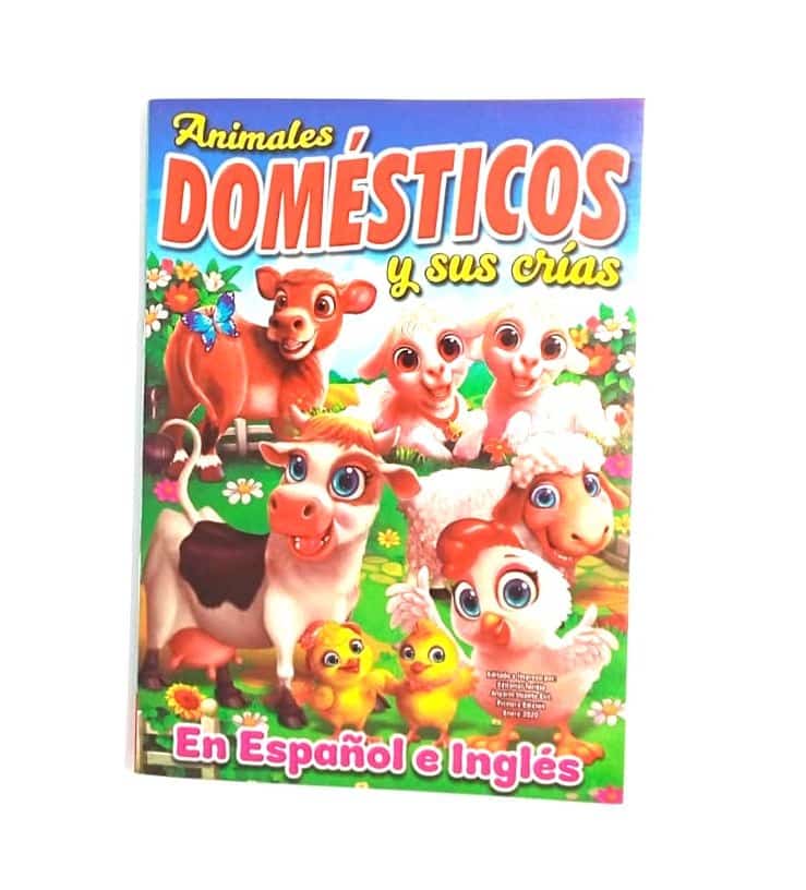 CARTILLA A5 ANIMALES DOMESTICOS