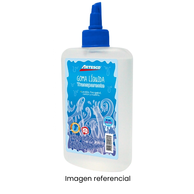ARTESCO GOMA LIQUIDA 240ML C/APLIC