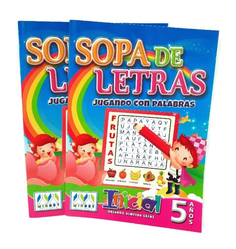 MIRBET SOPA DE LETRAS 5 AÑOS