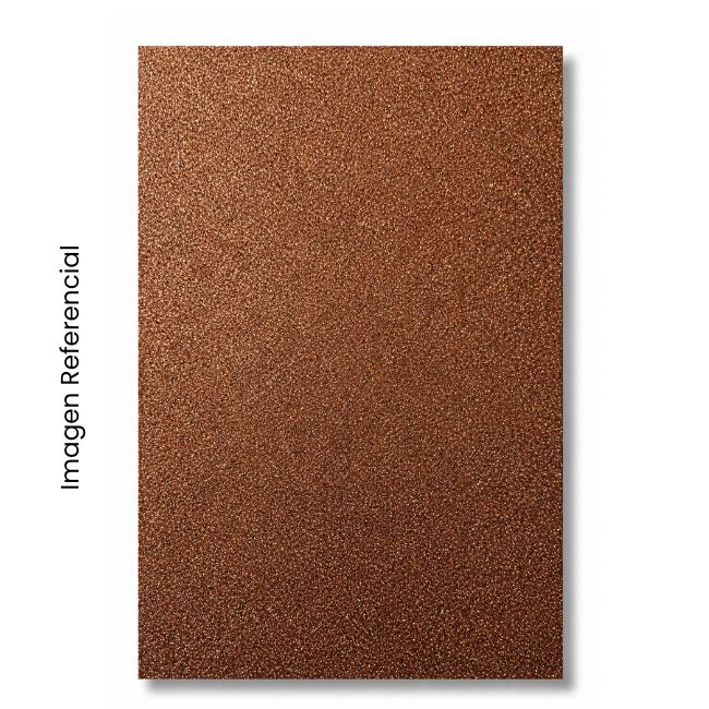 MICROPOROSO A4 ESCARCHADO ADHESIVO MARRON 