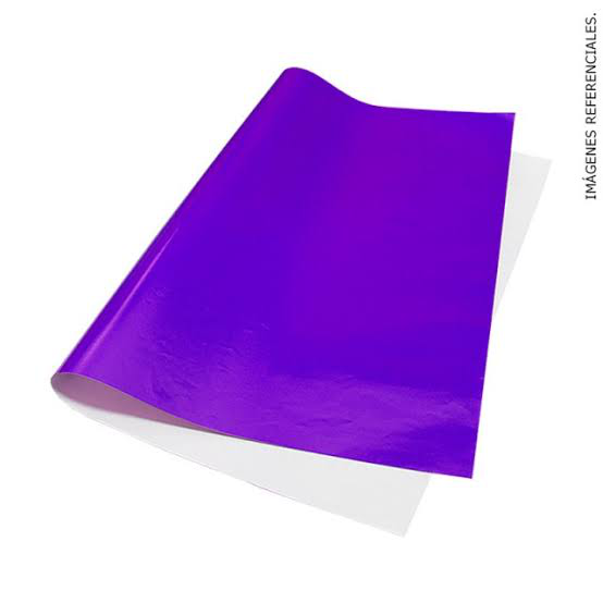 PAPEL LUSTRE MORADO