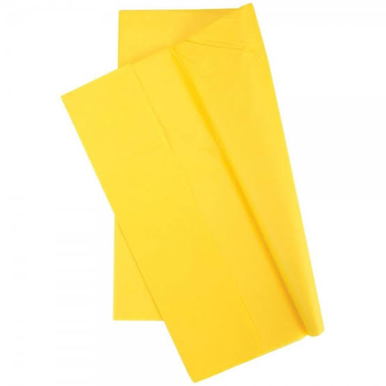 PAPEL SEDA AMARILLO X UND