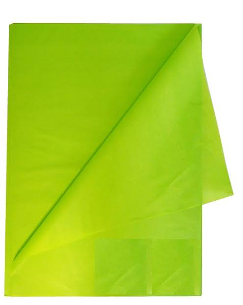 PAPEL SEDA VERDE LIMON X UND