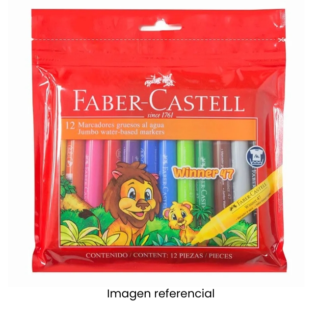 FABER CASTELL PLUMON 47 WINNER X12