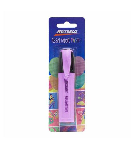 ARTESCO RESALTADOR PASTEL LILA