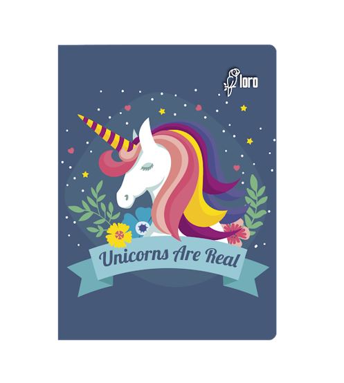 LORO CUADERNO A4 CUADRICULADO DISEÑO MUJER 84 HOJAS 