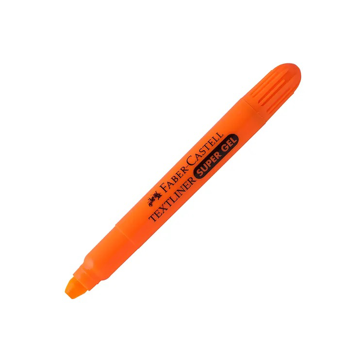 FABER CASTELL RESALTADOR SUPER GEL NARANJA