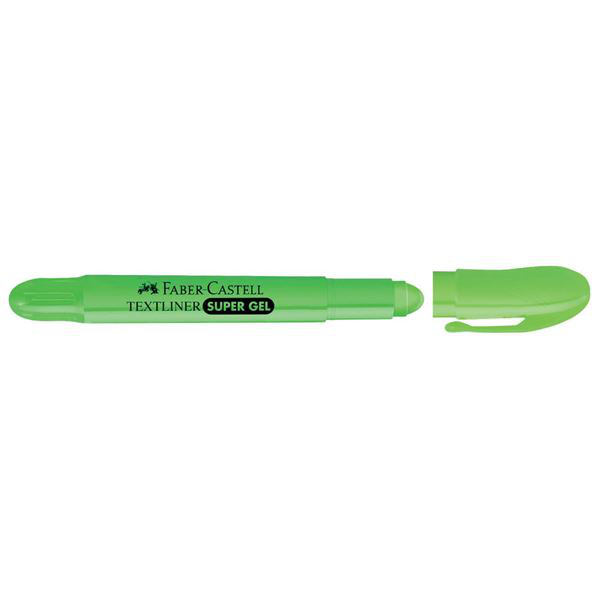 FABER CASTELL RESALTADOR SUPER GEL VERDE