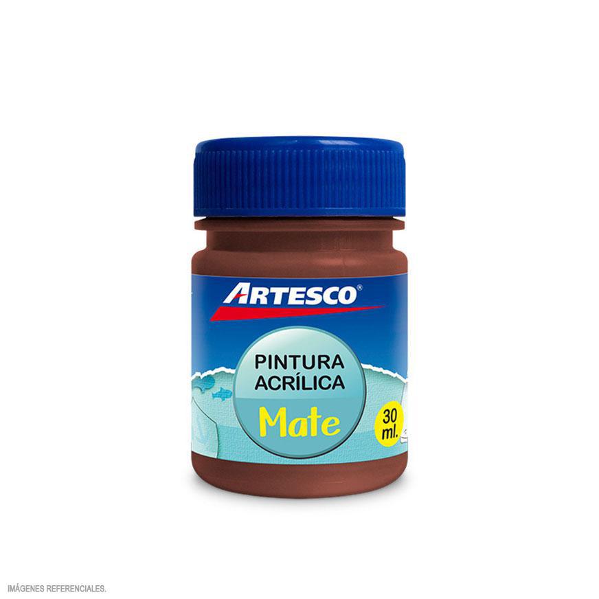 ARTESCO PINTURA ACRILICA MATE 30ML MARRON