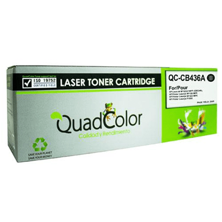 QUADCOLOR TONER QC-436A HP NEGRO