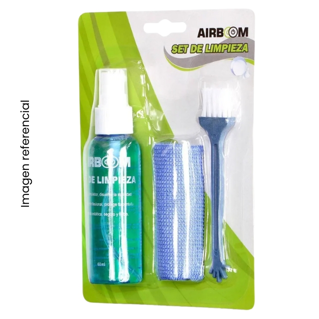 AIRBOOM/OPULA KIT DE LIMPIEZA PARA LAPTOP 3 EN 1