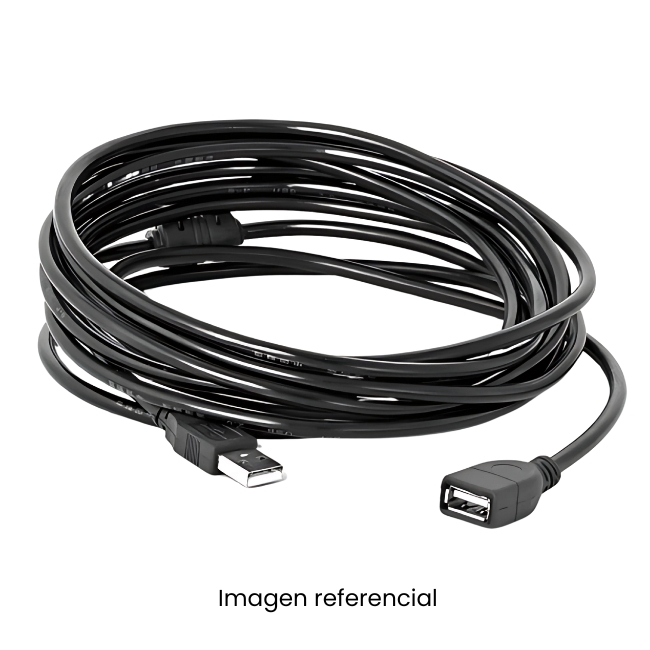 CABLE EXTENCION USB 2.0 MACHO/HEMBRA 5M