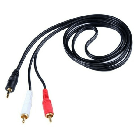 CABLE AUDIO JACK 3.5MM 1 X 2 RCA 1.50M