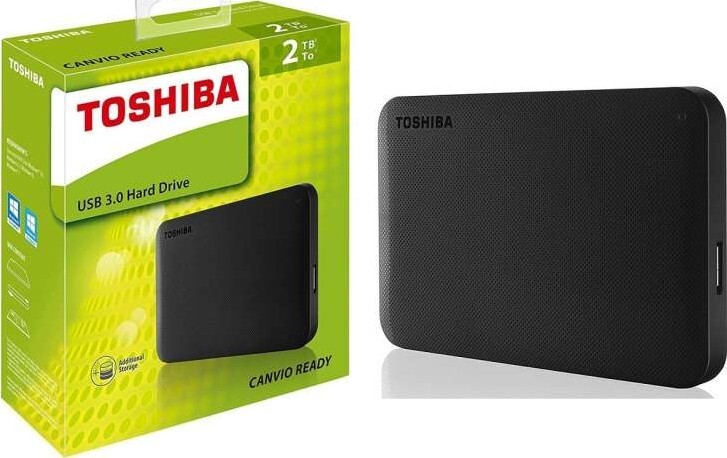 TOSHIBA DISCO DURO EXTERNO 2TB CANVIO B