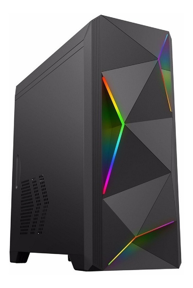 GAMEMAX CASE PC GAMER MATX ARES 6830 BANDA RGB