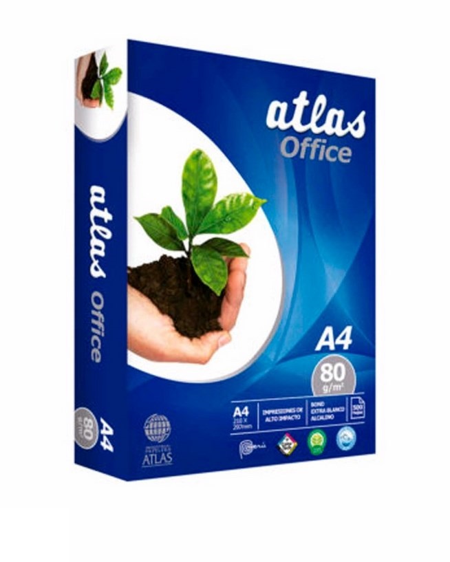 ATLAS BOND A4 80GR 1/2 MLL PREMIUM