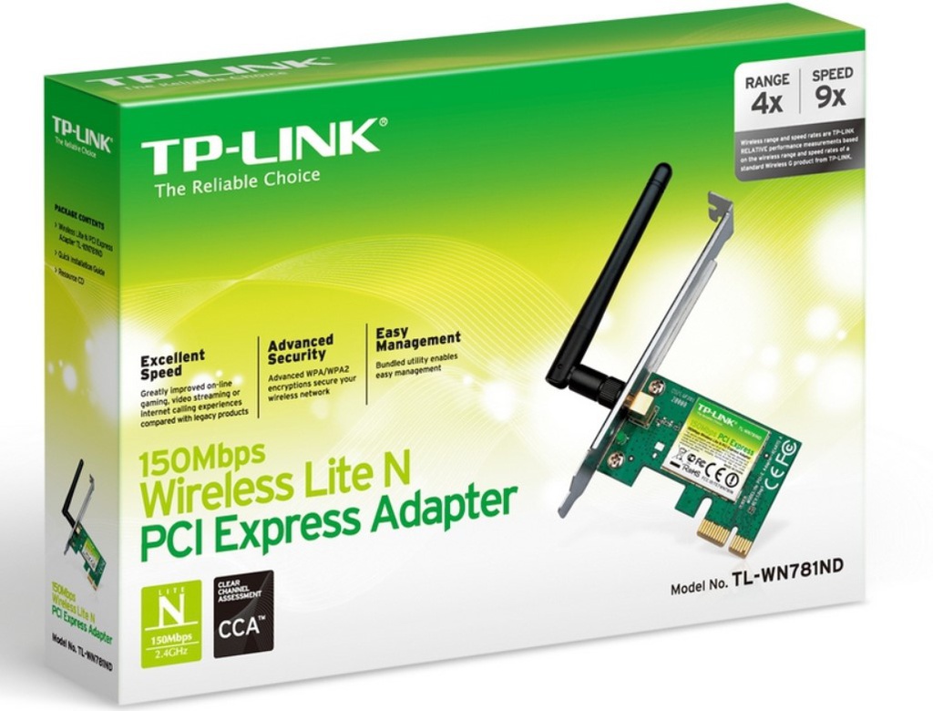 TP-LINK TARJETA WIRELESS TL-WN781ND 150 MBPS