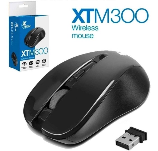 XTECH MOUSE WIRELESS XTM-300 1200 DPI