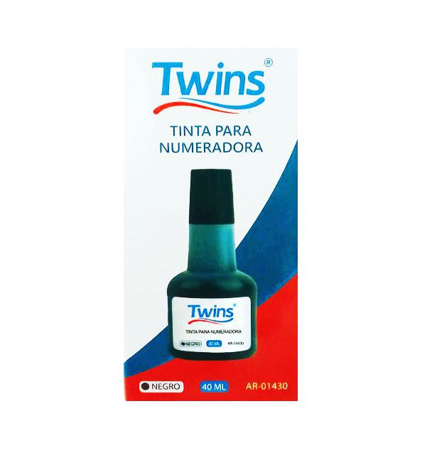 TWINS TINTA NUMERADORA NEGRO 40ML