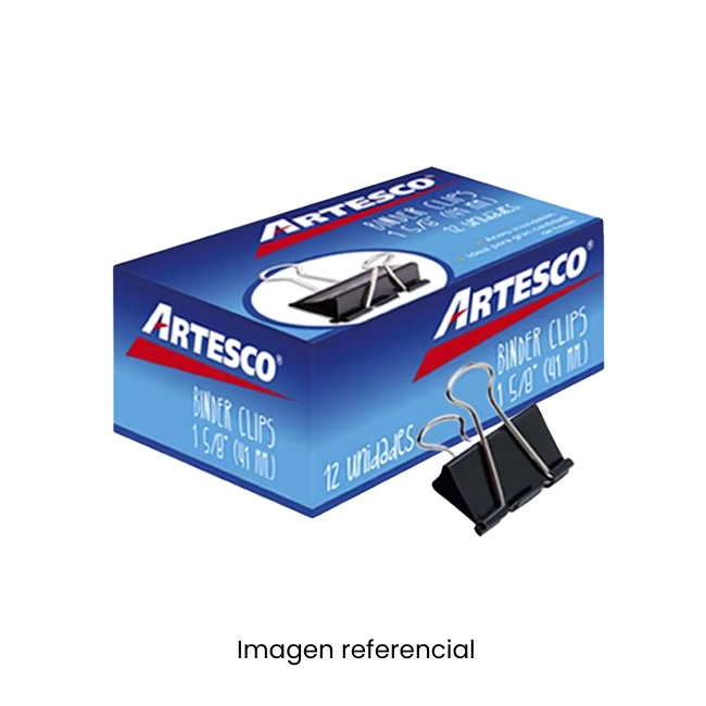 ARTESCO BINDER CLIPS 51MM CJX12