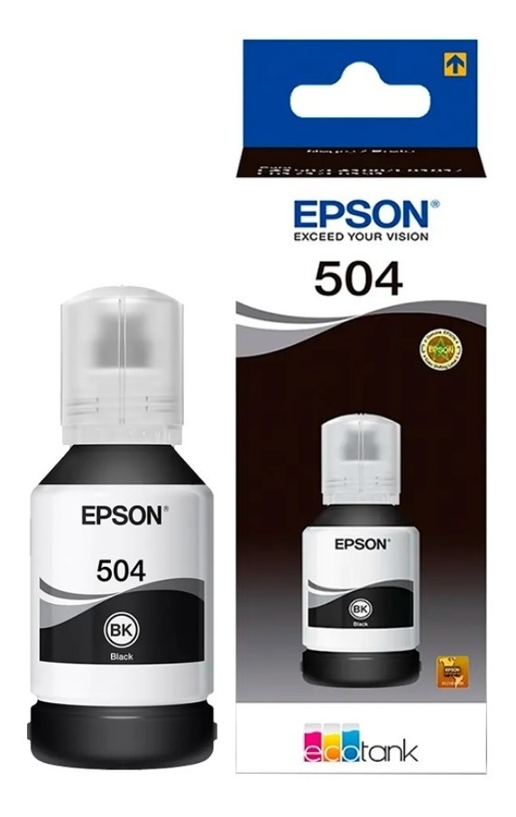 EPSON TINTA T504 L4150/L6171 NEGRO 127ML