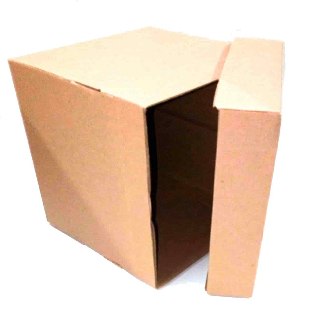 CAJA DE CARTON ARMABLE 20X20 NATURAL