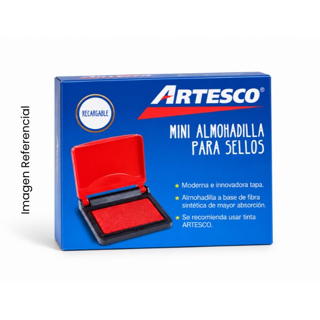 ARTESCO TAMPON MINI ROJO CHICO