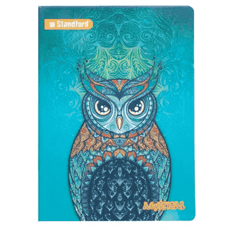 STANDFORD CUADERNO A4 CUADRICULADO MYSTICAL 84H 