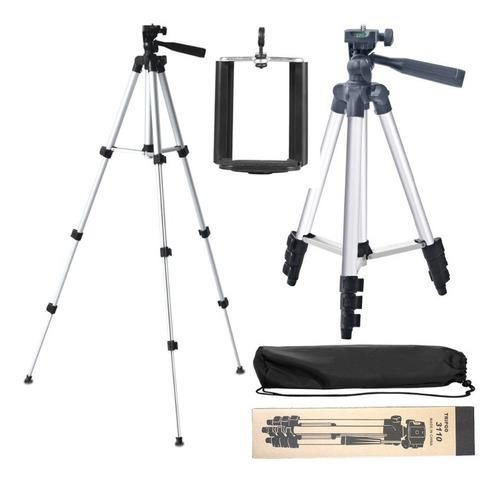 TRIPODE 1M 3310 COLOR PLATEADO COMERCIAL