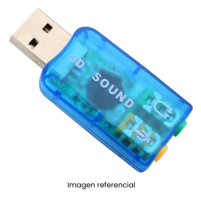 TARJETA EXTERNA AUDIO USB