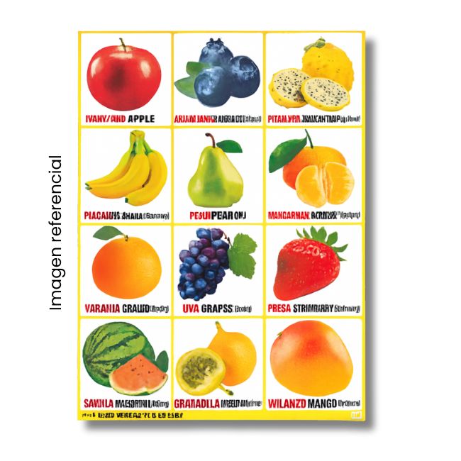 LAMINA 50X70 FRUTAS