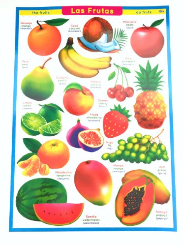 LAMINA 50X70 FRUTAS