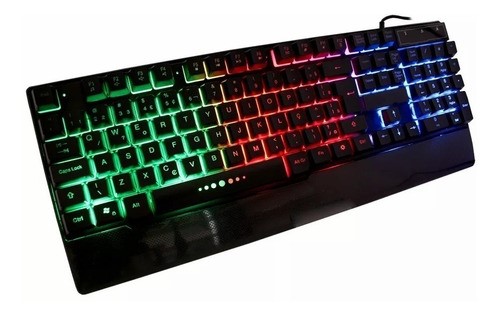CBTRADE TECLADO GAMER CB-2008 07 LED USB