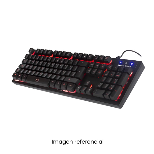 HALION TECLADO GAMER RIPPER BLACKLIGHT HA-K616