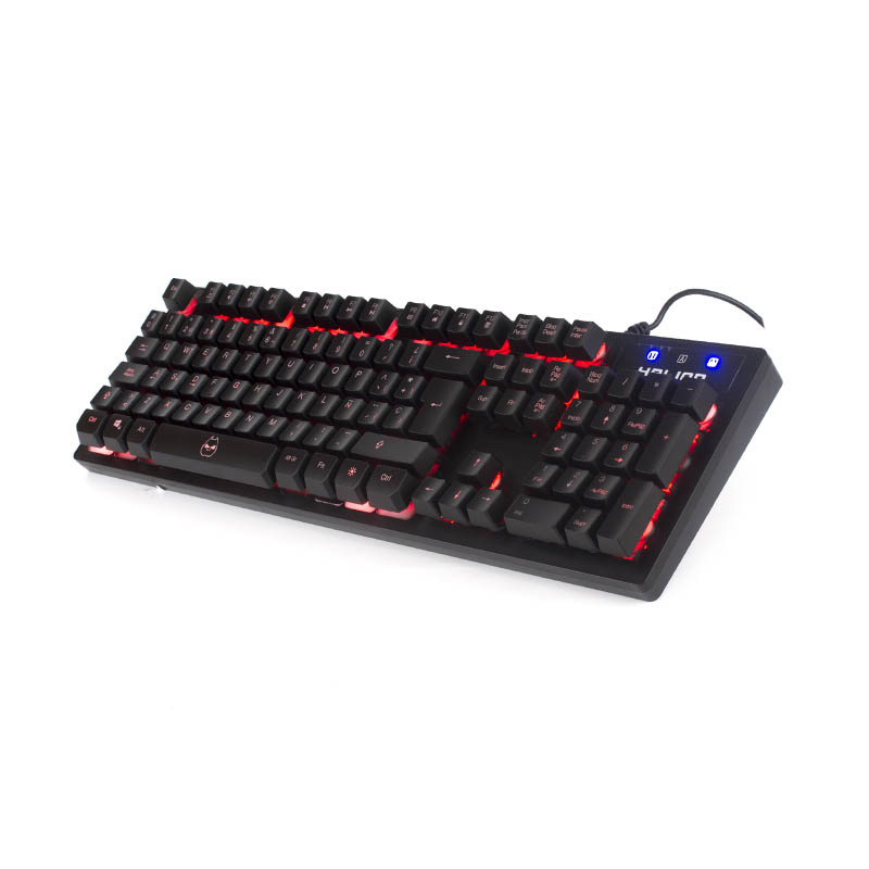 HALION TECLADO GAMER RIPPER BLACKLIGHT HA-K616