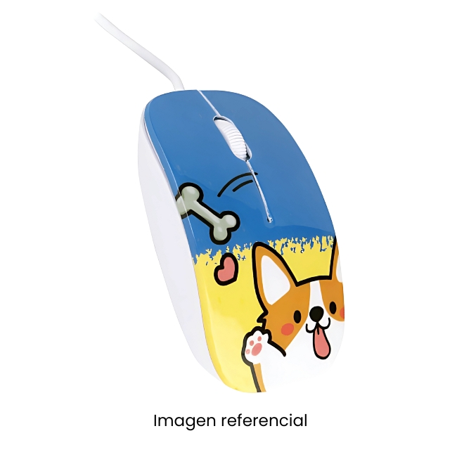 HALION MOUSE HA-M853 DISEÑO PERRITO