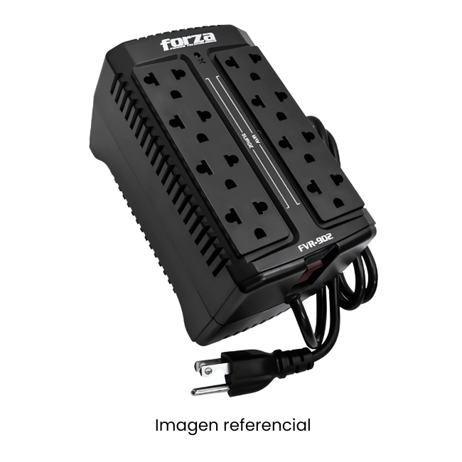 FORZA ESTABILIZADOR FVR-902 8 SAL VOLT REG/900VA/450W 220V 8 UNIVERSAL