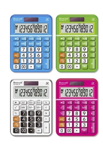 ELECTRONIC CALCULADORA COLOR 12S (12DIG)