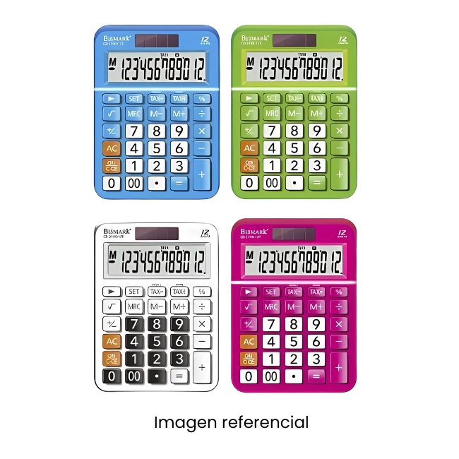 ELECTRONIC CALCULADORA COLOR 12S (12DIG)