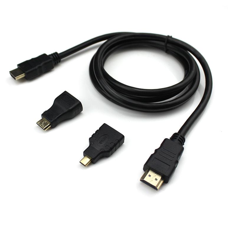 KIT HDMI HDTV 3EN1 1.5M