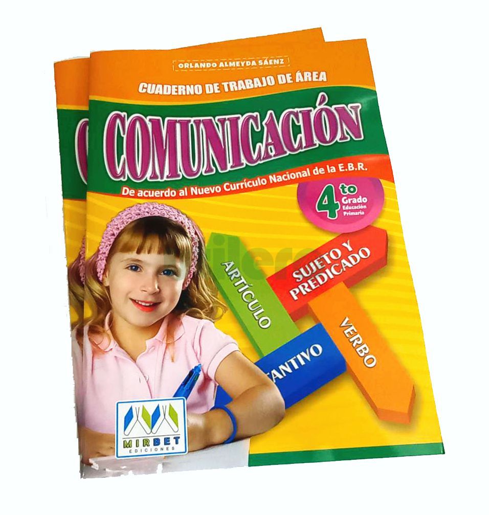 MIRBET CUAD TRABAJ COMUNICACION 4TO GRADO