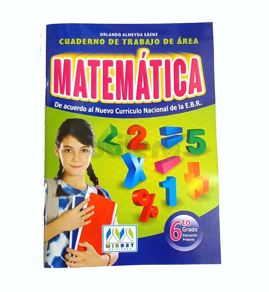 MIRBET CUAD TRABAJ MATEMATICA 6TO GRADO