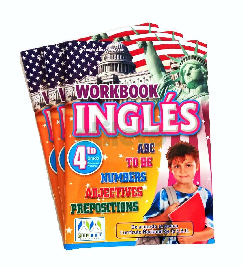 MIRBET CUAD TRABAJ WORBOOK INGLES 4TO GRADO