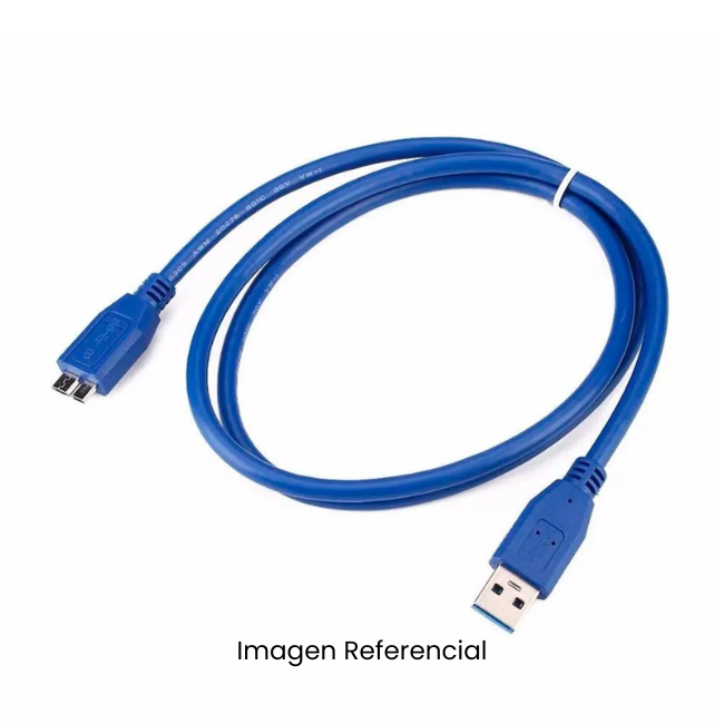 CABLE DATOS DISCO DURO EXTERNO 3.0 USB A MICRO-B 1MT